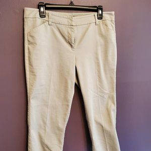 NY & Co khaki dress capris